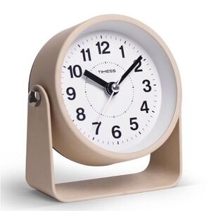 Cream Analog Clock
